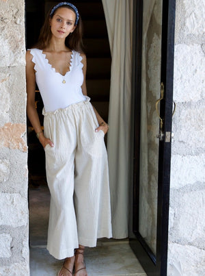 flowy beach pant